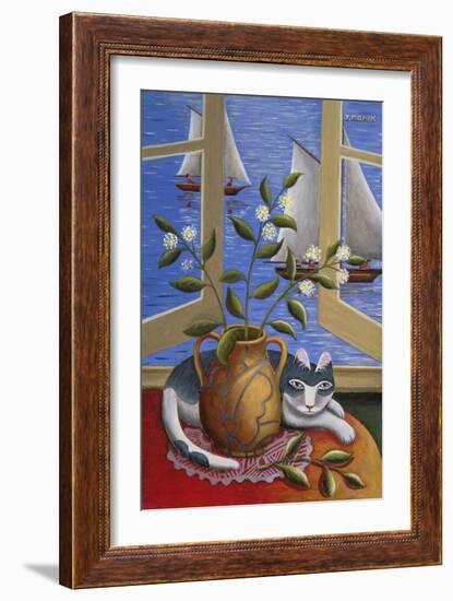 Ennui-Jerzy Marek-Framed Giclee Print