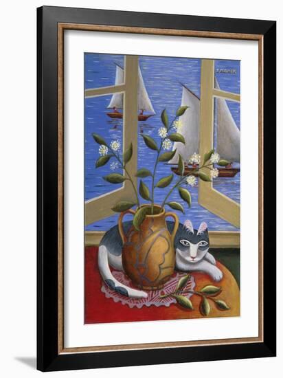 Ennui-Jerzy Marek-Framed Giclee Print