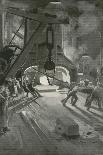 The 40-Ton Steam-Hammer at Work in Woolwich Arsenal-Enoch Ward-Giclee Print