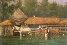 Study for the Pemigewasett Coach, c.1880-89-Enoch Wood Perry-Framed Premier Image Canvas