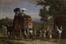 Study for the Pemigewasett Coach, c.1880-89-Enoch Wood Perry-Giclee Print
