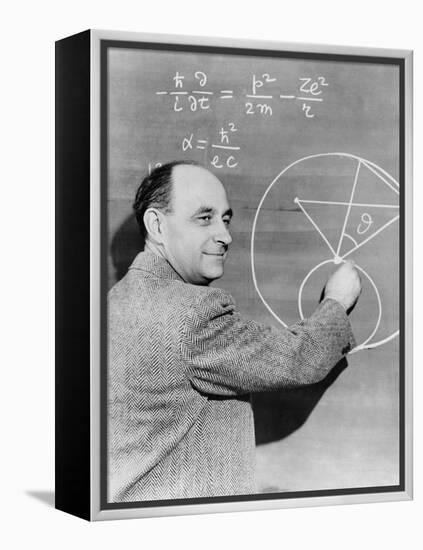 Enrico Fermi, Italian-American Physicist-null-Framed Stretched Canvas