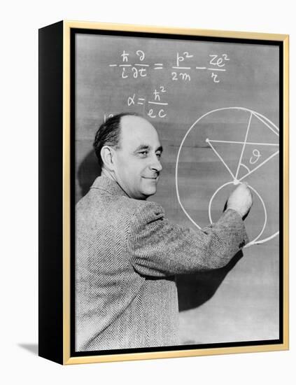Enrico Fermi, Italian-American Physicist-null-Framed Stretched Canvas