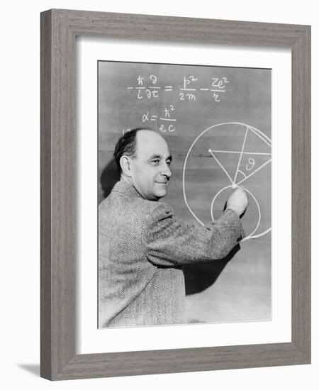 Enrico Fermi, Italian-American Physicist-null-Framed Photo