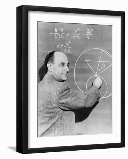 Enrico Fermi, Italian-American Physicist-null-Framed Photo