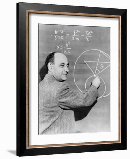 Enrico Fermi, Italian-American Physicist-null-Framed Photo