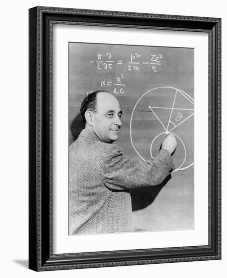 Enrico Fermi, Italian-American Physicist-null-Framed Photo