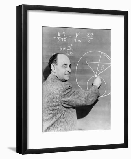 Enrico Fermi, Italian-American Physicist-null-Framed Photo