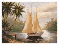 Bahama Harbor-Enrique Bolo-Framed Art Print