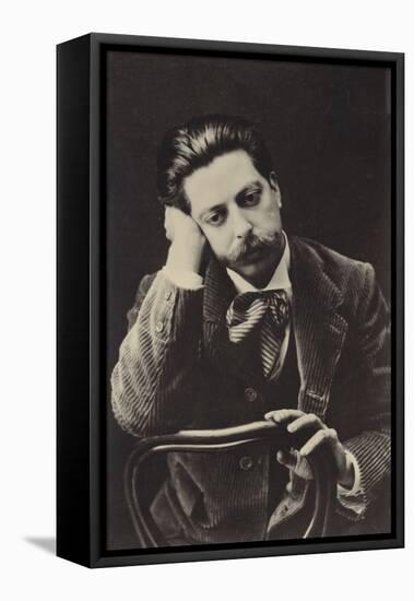 Enrique Granados, Spanish Pianist and Composer (1867-1916)-null-Framed Premier Image Canvas