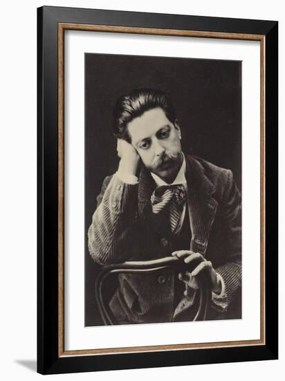 Enrique Granados, Spanish Pianist and Composer (1867-1916)-null-Framed Photographic Print