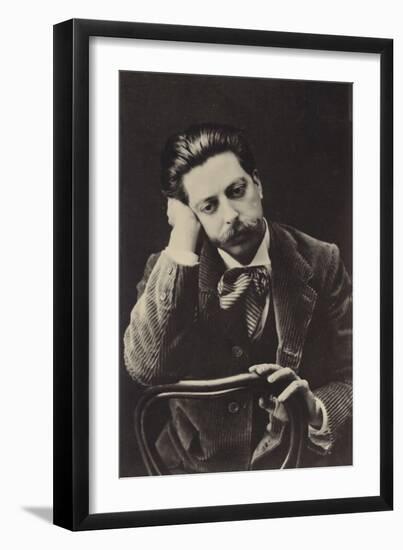 Enrique Granados, Spanish Pianist and Composer (1867-1916)-null-Framed Photographic Print