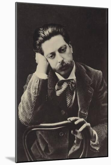Enrique Granados, Spanish Pianist and Composer (1867-1916)-null-Mounted Photographic Print
