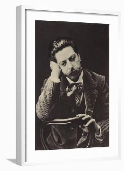 Enrique Granados, Spanish Pianist and Composer (1867-1916)-null-Framed Photographic Print