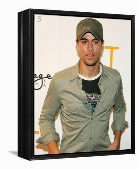 Enrique Iglesias-null-Framed Stretched Canvas