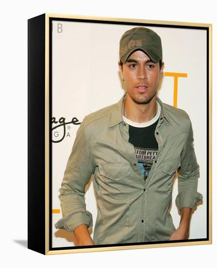 Enrique Iglesias-null-Framed Stretched Canvas