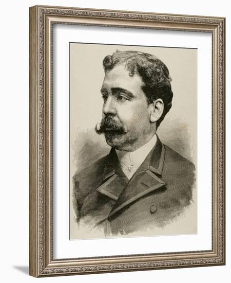 Enrique Kubly Arteaga (1855-1904).. Uruguay-Tomás Capuz Alonso-Framed Giclee Print