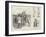 Enrolment of Special Constables-William Douglas Almond-Framed Giclee Print