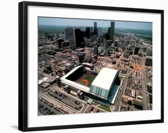 Enron Field - Houston, Texas-Mike Smith-Framed Art Print