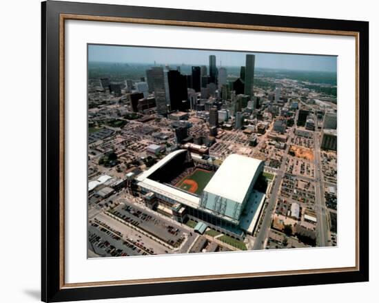 Enron Field - Houston, Texas-Mike Smith-Framed Art Print