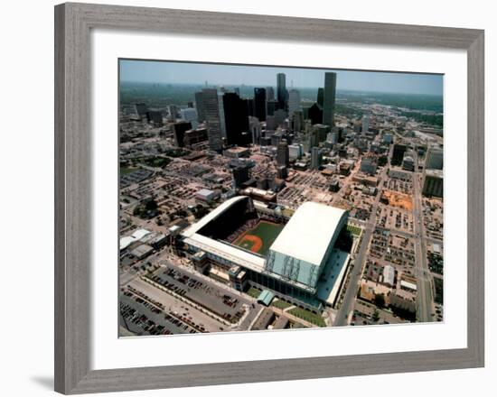 Enron Field - Houston, Texas-Mike Smith-Framed Art Print