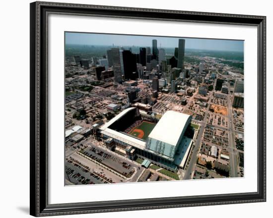 Enron Field - Houston, Texas-Mike Smith-Framed Art Print