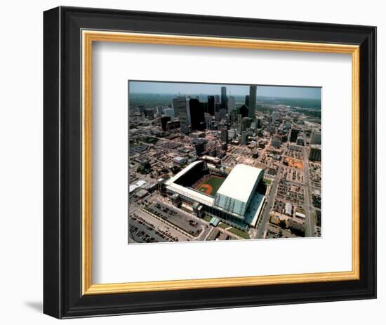 Enron Field - Houston, Texas-null-Framed Art Print