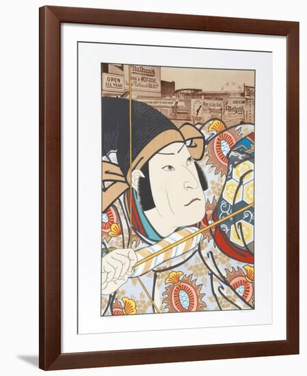 Ensaburo (After Kunishige)-Michael Knigin-Framed Limited Edition