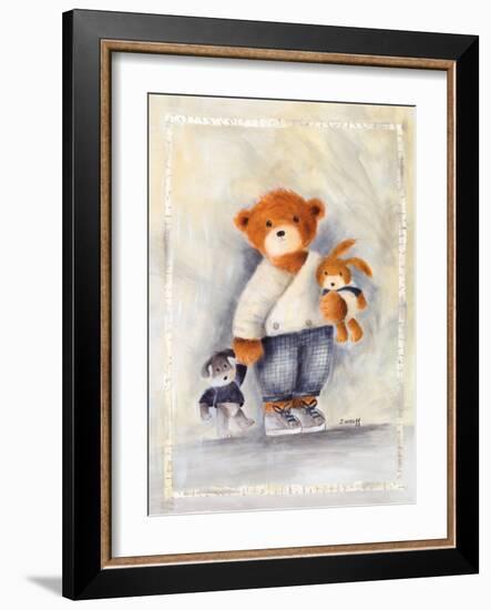 Ensemble Pour Toujours-Joëlle Wolff-Framed Art Print