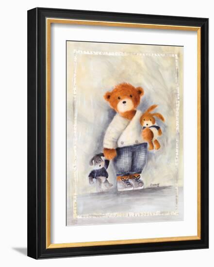 Ensemble Pour Toujours-Joëlle Wolff-Framed Art Print