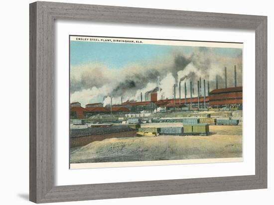 Ensley Steel Plant, Birmingham, Alabama-null-Framed Art Print