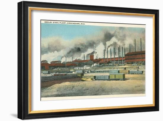 Ensley Steel Plant, Birmingham, Alabama-null-Framed Art Print