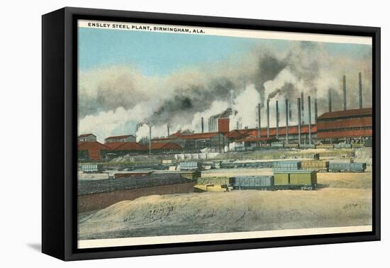 Ensley Steel Plant, Birmingham, Alabama-null-Framed Stretched Canvas