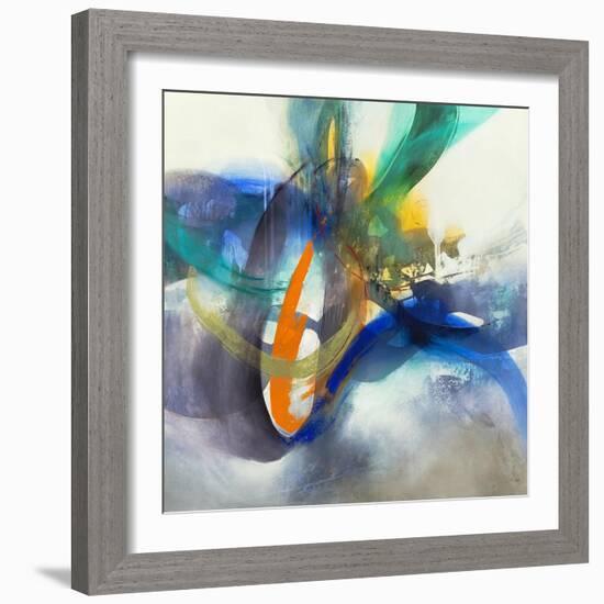 Entangled-K. Nari-Framed Art Print