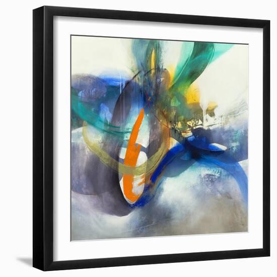 Entangled-K. Nari-Framed Art Print