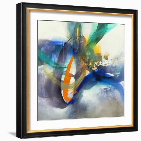 Entangled-K. Nari-Framed Art Print