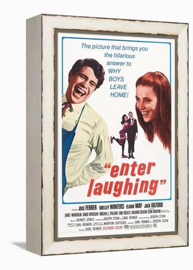 Enter Laughing, Reni Santoni, Janet Margolin, 1967-null-Framed Stretched Canvas