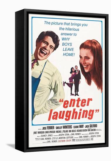 Enter Laughing, Reni Santoni, Janet Margolin, 1967-null-Framed Stretched Canvas