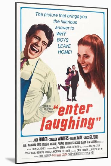 Enter Laughing, Reni Santoni, Janet Margolin, 1967-null-Mounted Art Print