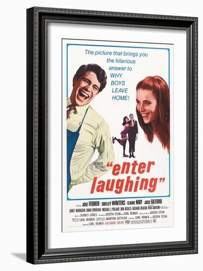 Enter Laughing, Reni Santoni, Janet Margolin, 1967-null-Framed Art Print