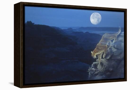 Enter the Badlands-Gordon Semmens-Framed Premier Image Canvas
