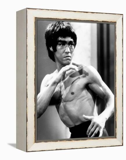 Enter the Dragon, Bruce Lee, 1973-null-Framed Stretched Canvas