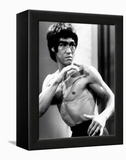 Enter the Dragon, Bruce Lee, 1973-null-Framed Stretched Canvas