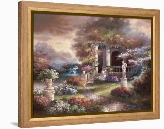 Enter the Light-James Lee-Framed Stretched Canvas