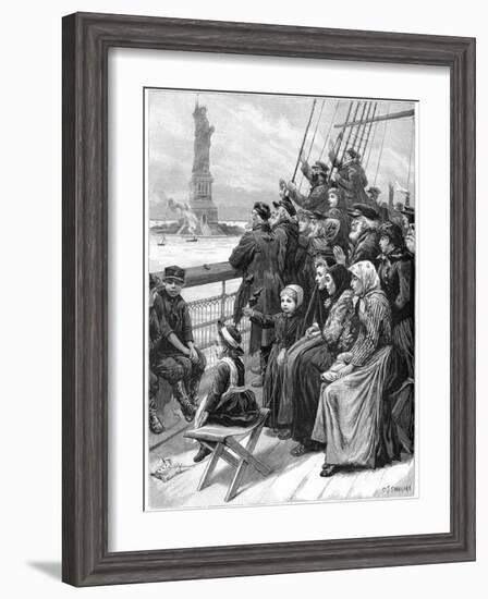 Entering the New World, 1892-Charles Joseph Staniland-Framed Giclee Print