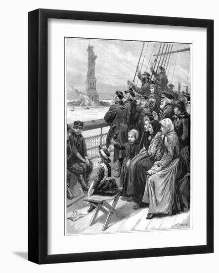 Entering the New World, 1892-Charles Joseph Staniland-Framed Giclee Print