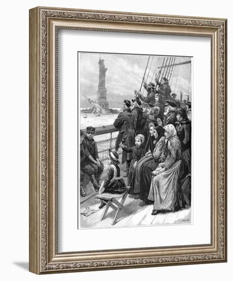 Entering the New World, 1892-Charles Joseph Staniland-Framed Giclee Print