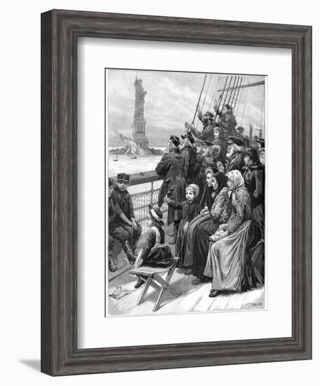 Entering the New World, 1892-Charles Joseph Staniland-Framed Giclee Print