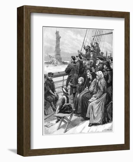 Entering the New World, 1892-Charles Joseph Staniland-Framed Giclee Print