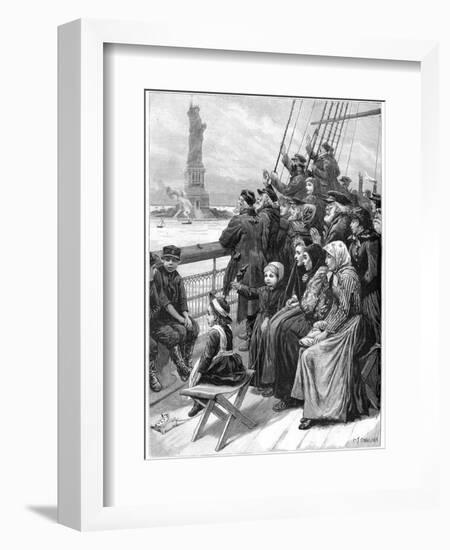 Entering the New World, 1892-Charles Joseph Staniland-Framed Giclee Print